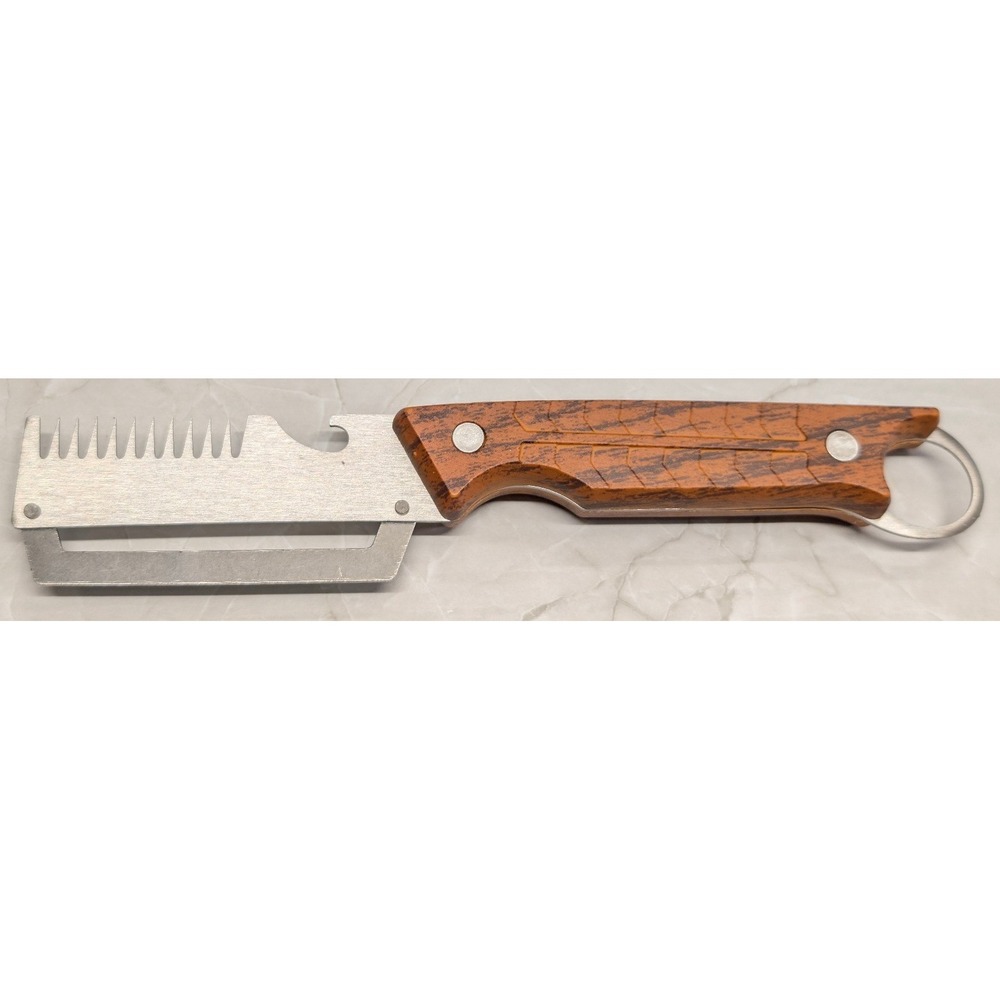 New Multipurpose Wooden Handle Kitchen Tool Vegetable Fruit Peeler Bottle Opener
